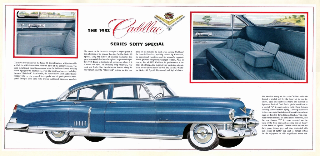 1953 Cadillac Brochure Page 8